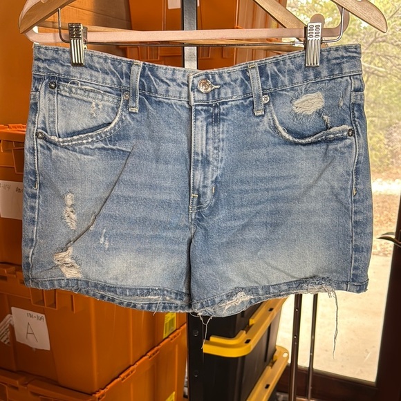 Free People Pants - Free People We the Free Denim Distressed Women's Shorts Size 28